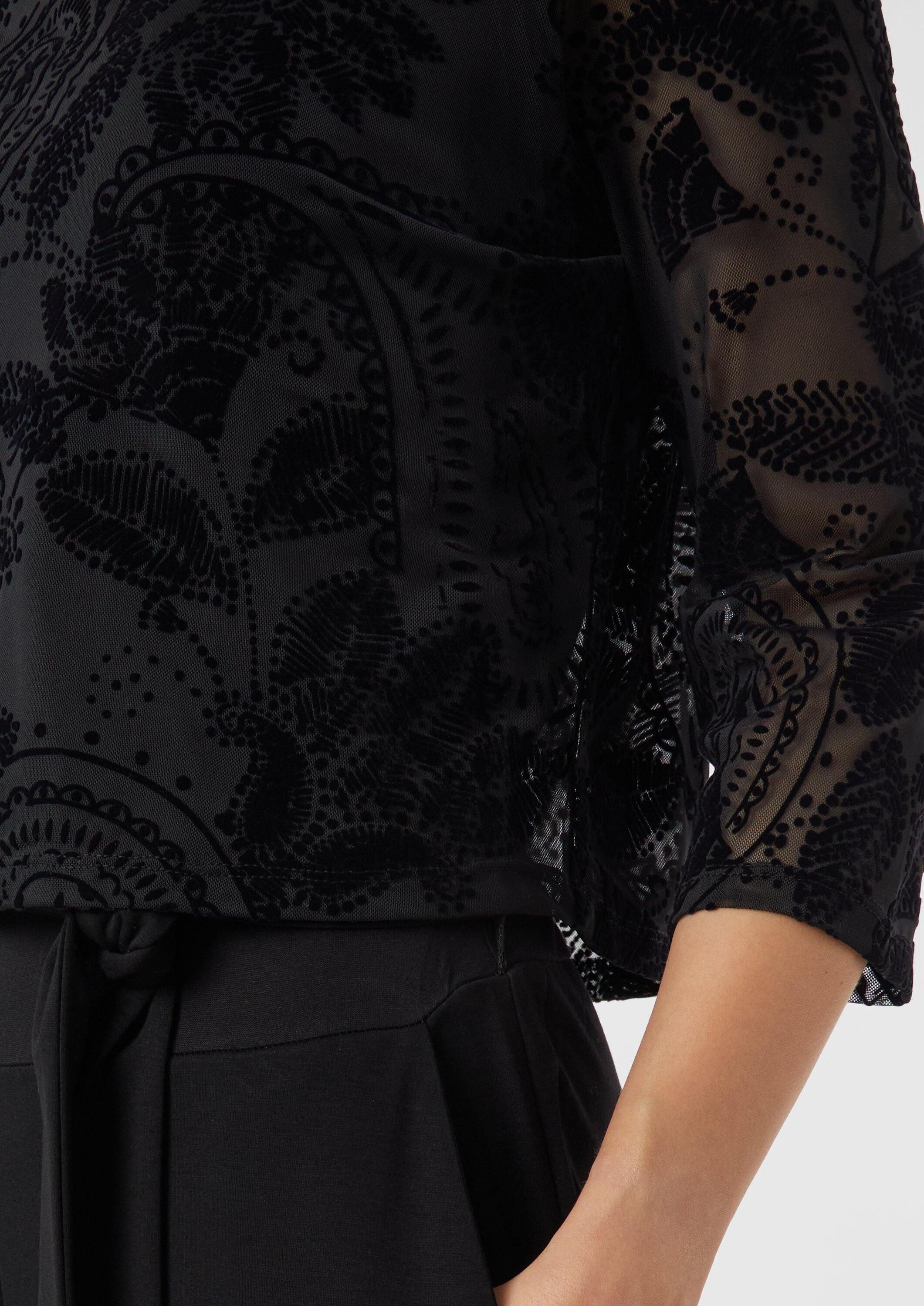 comma Jumpsuit Overall Jersey-Jumpsuit im Fabric Mix