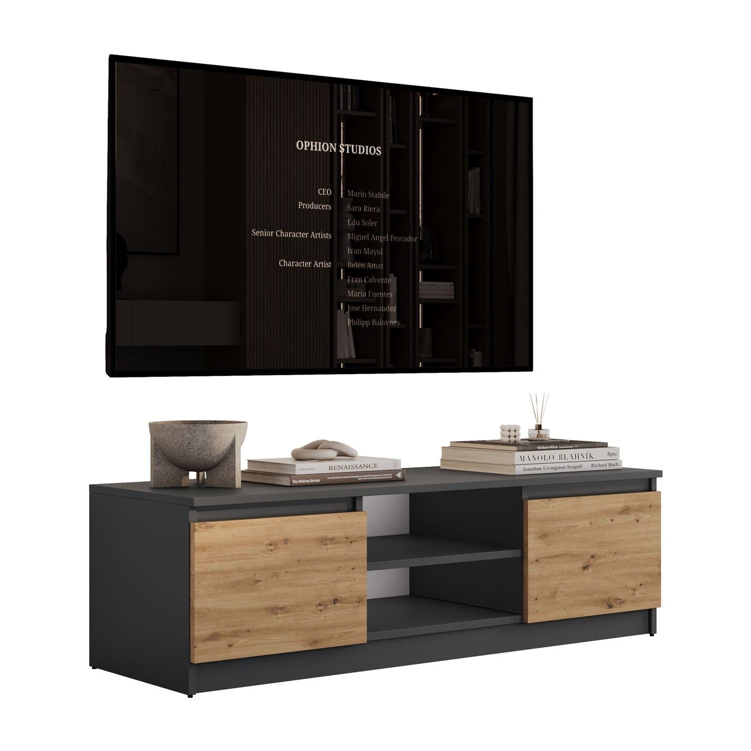 Lookway TV-Schrank HANA 120 TV-Lowboard mit günstig online kaufen