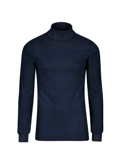 Trigema Rollkragenshirt TRIGEMA Langarm Ski- und Sport-Rollkragenpullover (1-tlg)