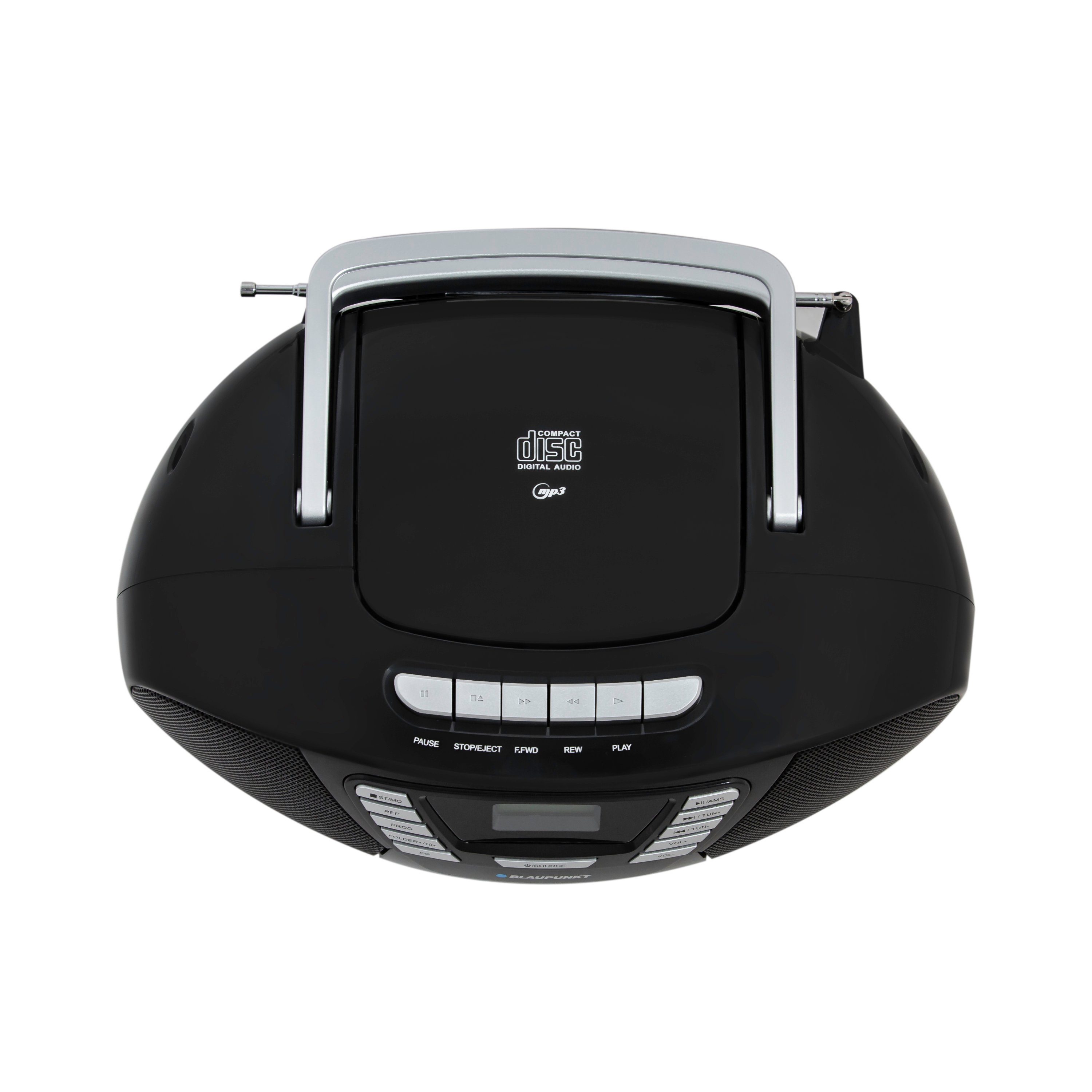 Blaupunkt B 120 und (UKW, Kassetten W, Bluetooth, CD-Player, Radio) USB, FM, Hörbuchfunktion, 6,00 Schwarz Boombox
