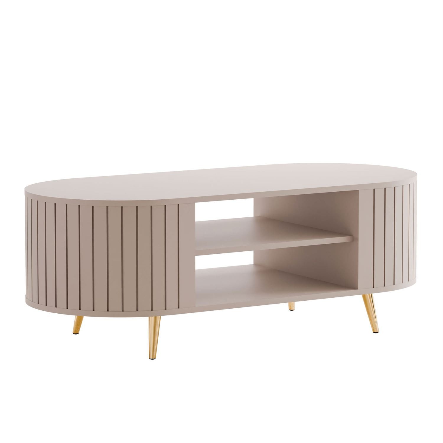 Lookway Couchtisch ELODIE II mit Ablage (1x Couchtisch), 104x45x56 cm – Bild 4 von 5