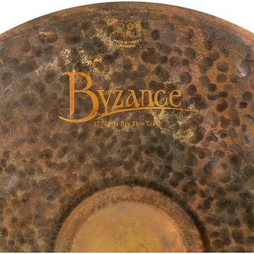 Meinl Percussion Becken,Byzance Thin Crash 17", B17EDTC, Extra Dry, Byzance Thin Crash 17", B17EDTC, Extra Dry - Crash Becken