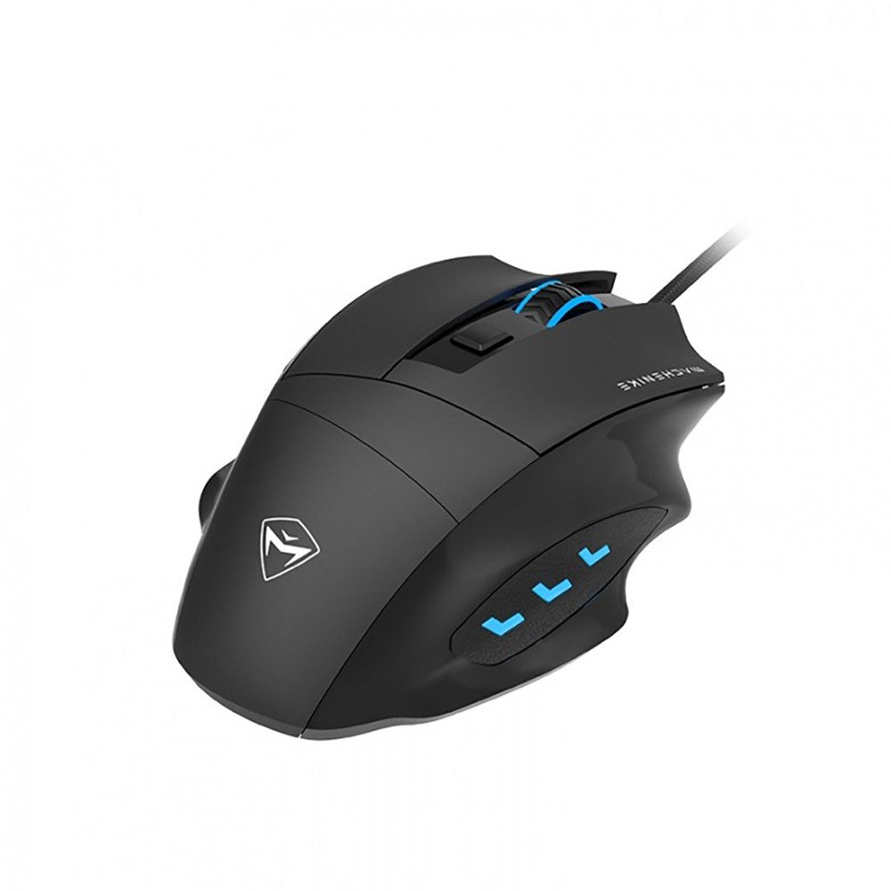 Machenike Spielermaus Computermaus Präzisionsmaus Gaming-Maus (kabelgebunden, Beleuchtung, 3200 dpi, 6 Tasten, ergonomisch)