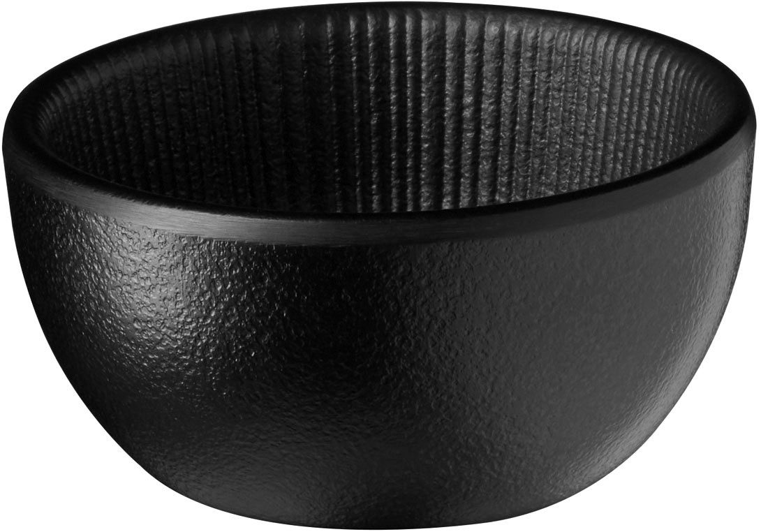 APS Schale Schüssel "NERO", Ø 7 cm, Höhe ca. 3,5 cm, 70 ml, Melamin, (1-tlg), aus Melamin