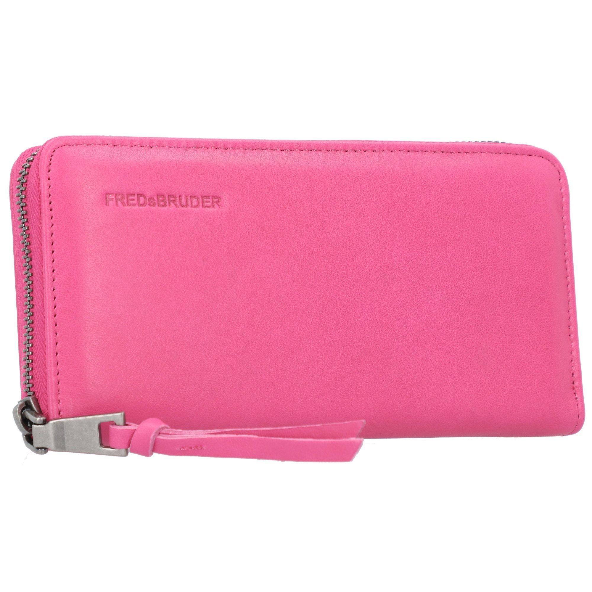 Leder FREDsBRUDER Geldbörse strong Jeren, pink