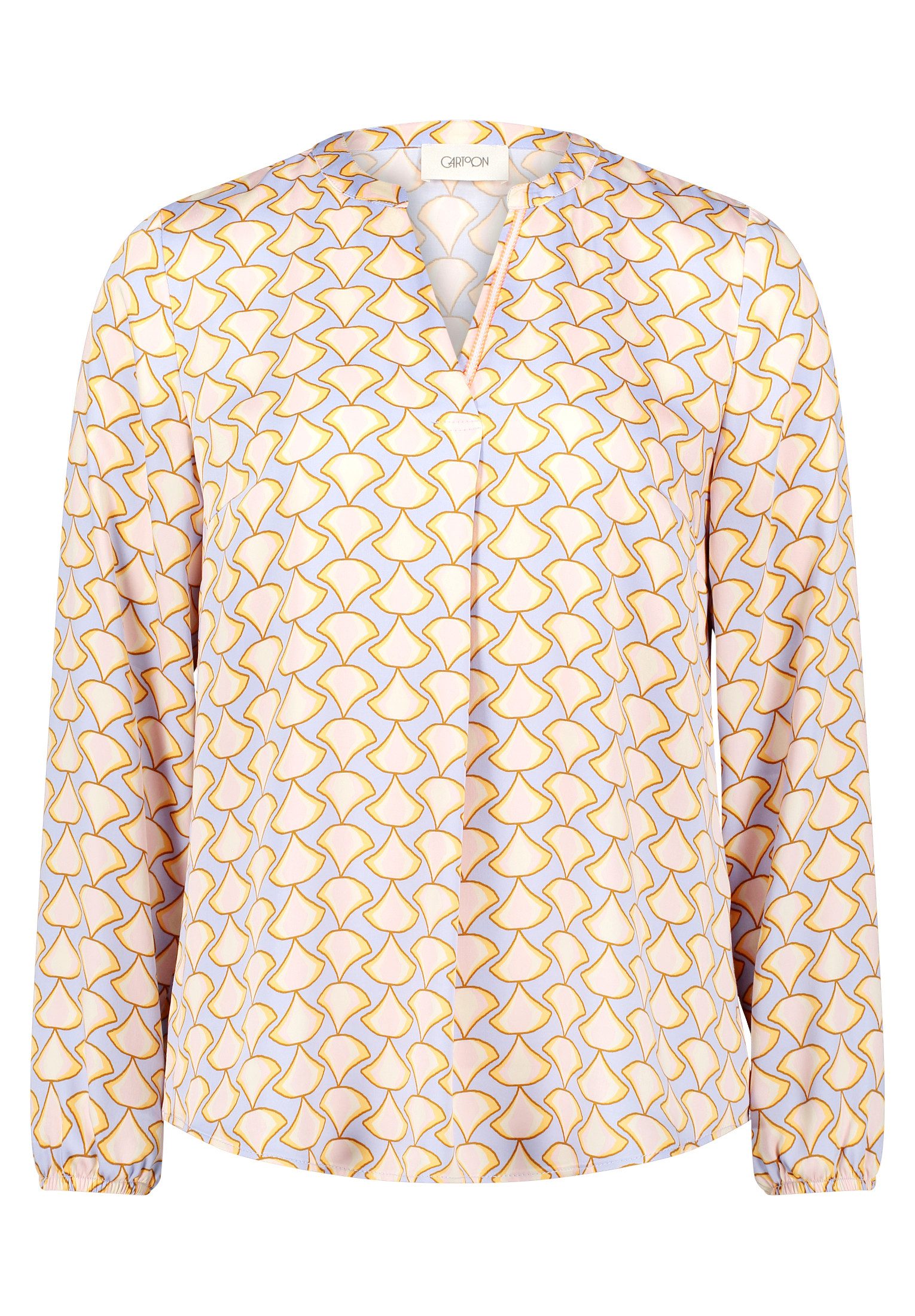 Cartoon Schlupfbluse Damen mit Muster günstig online kaufen