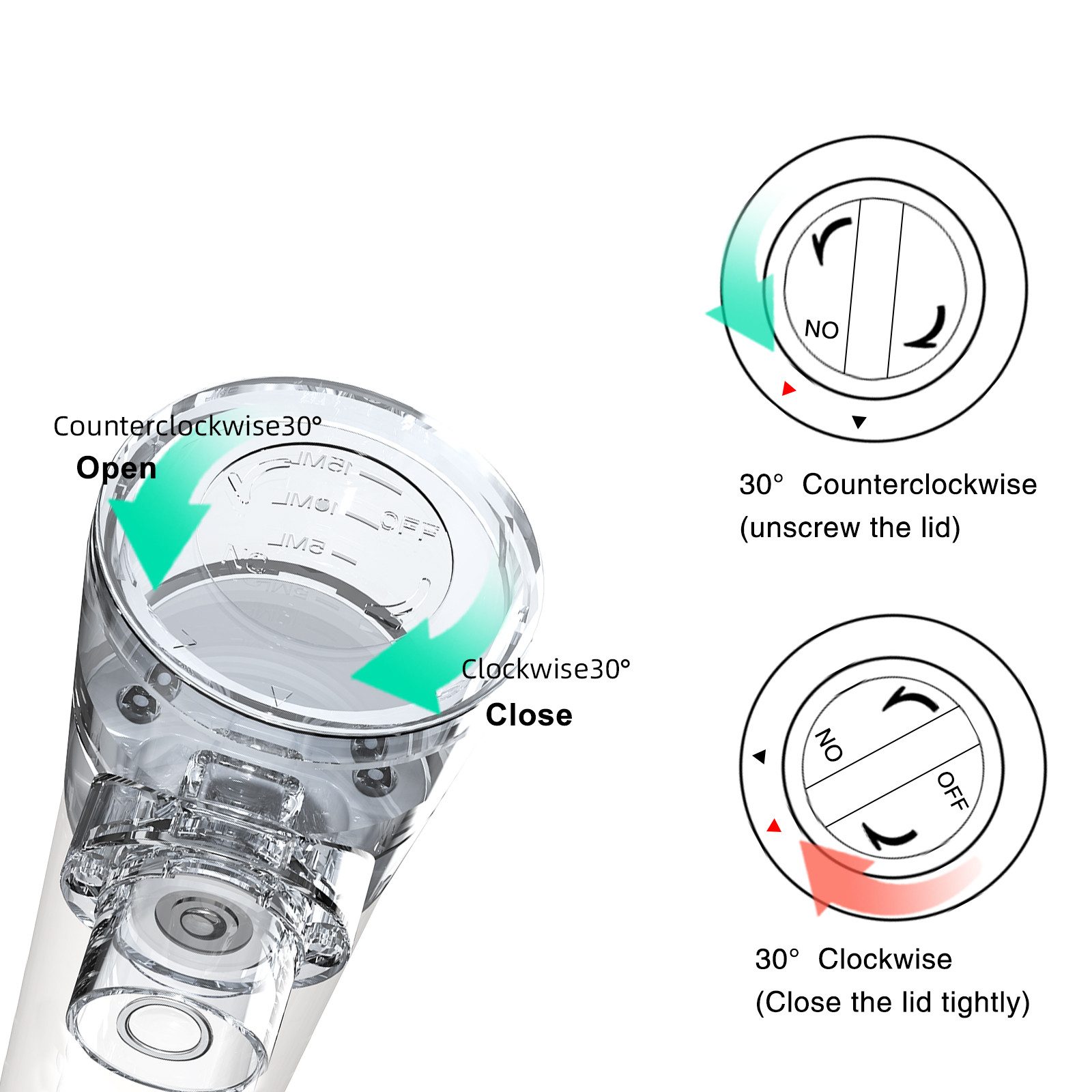 ibettertec Inhalator ibettertec Inhalationsgerät für Erwachsene & Kinder, Inhalator, Erwachsene mit USB-C Wiederaufladbar, Zwei, Sprüheinstellungen, Partikelgröße ≤5μm, Leicht, Tragbar, Einfach Zu Reinigen