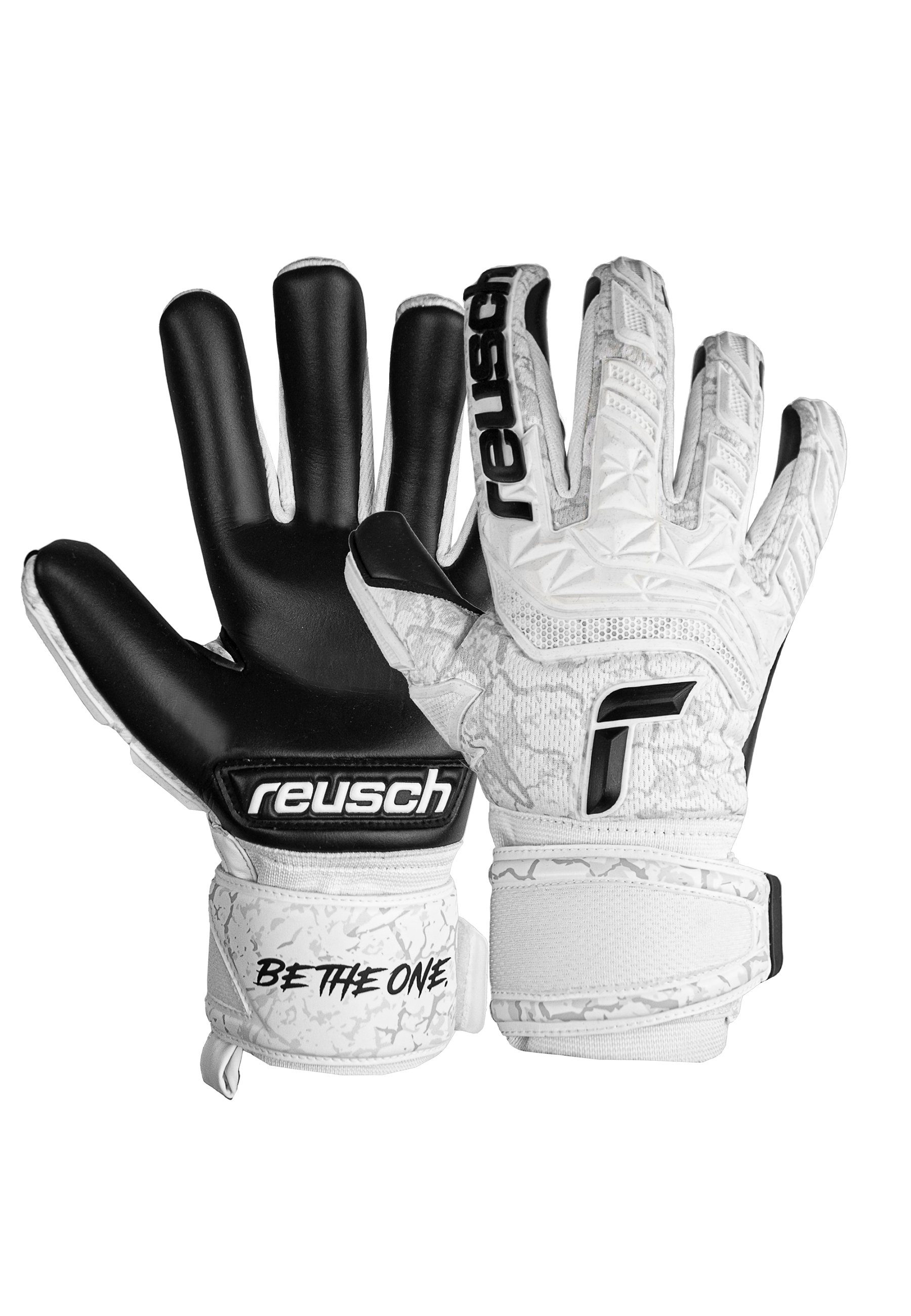 Reusch Torwarthandschuhe Attrakt Infinity Freegel und mit Grip Infinity Schnitt Innennaht Belag