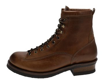 Sendra Boots LIGHTING BABY 17215 Braun Stiefelette Rahmengenähter Herren Schnürboots