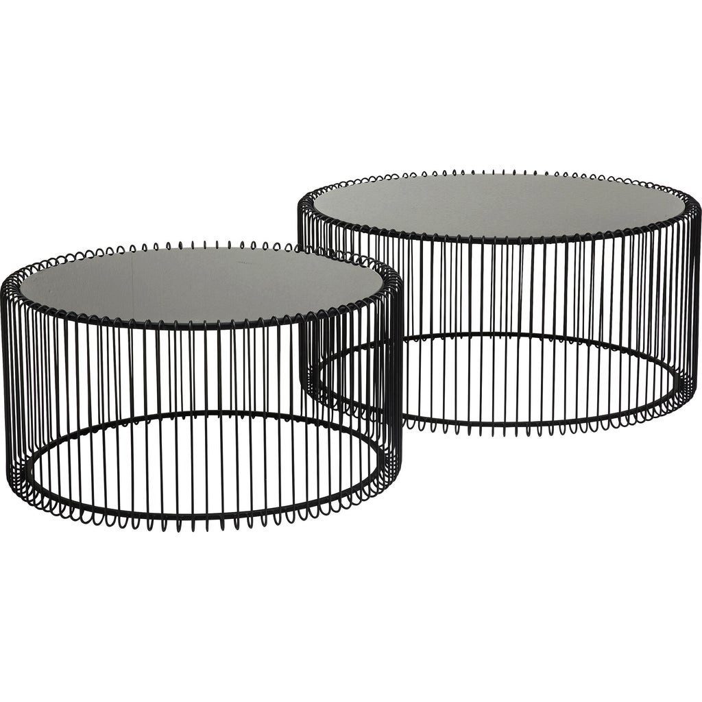 Kare Design Couchtisch Wire (2er Set), günstig online kaufen