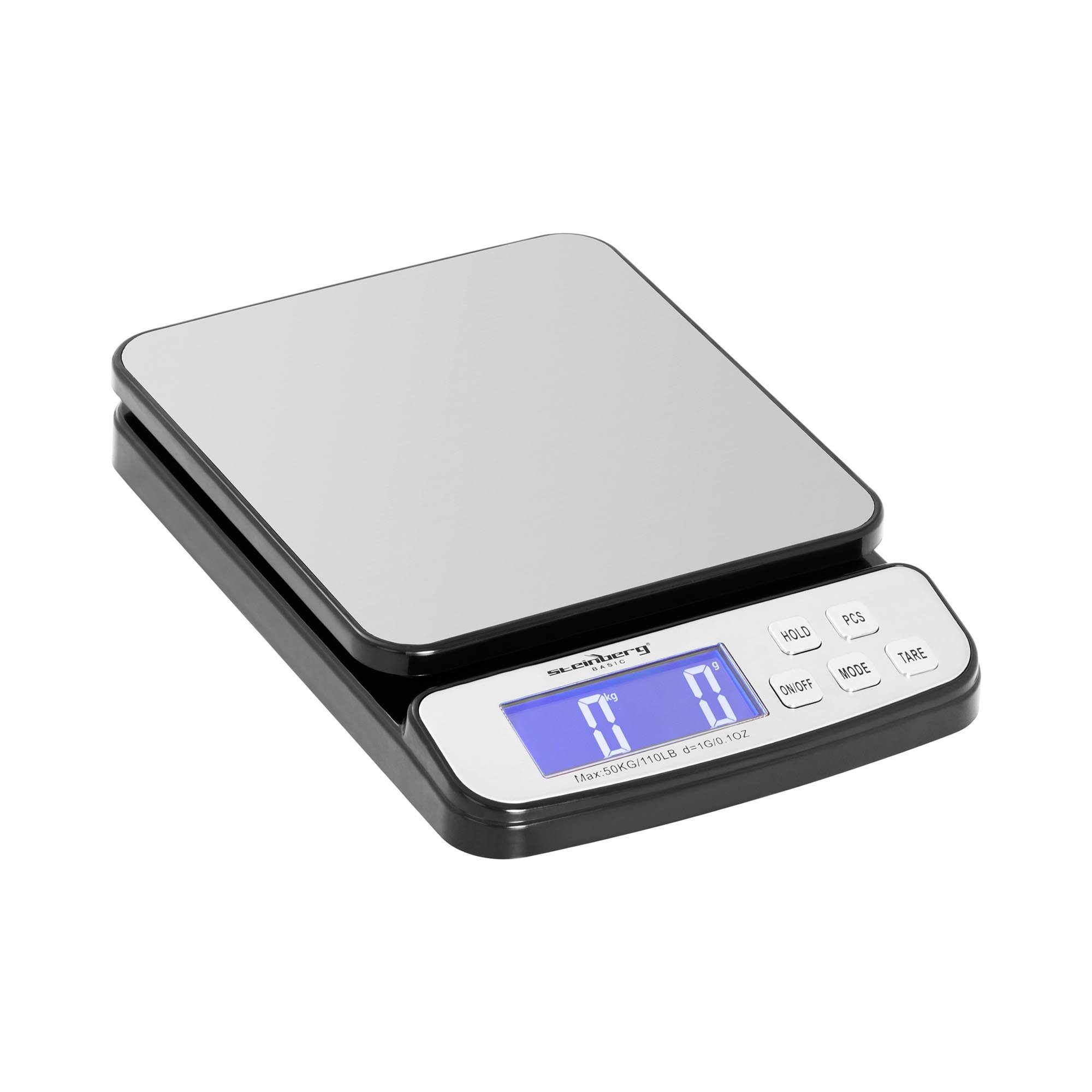 Feinwaage Briefwaage 50 kg / 1 g Paketwaage Versandwaage Digital Plattformwaage