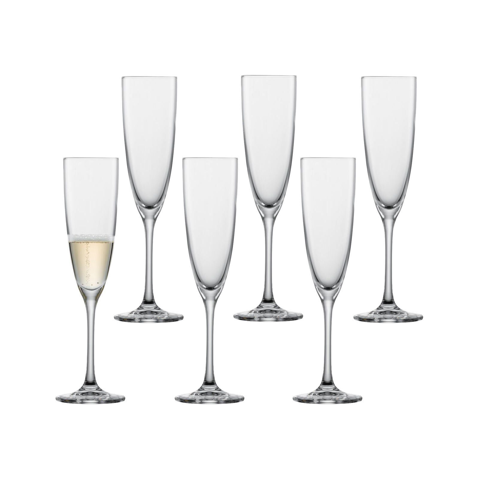 SCHOTT-ZWIESEL Sektglas Classico Бокалы для шампанского 210 ml 6er Set, Glas