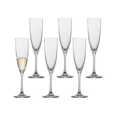 SCHOTT-ZWIESEL Sektglas Classico Sektgläser 210 ml 6er Set, Glas