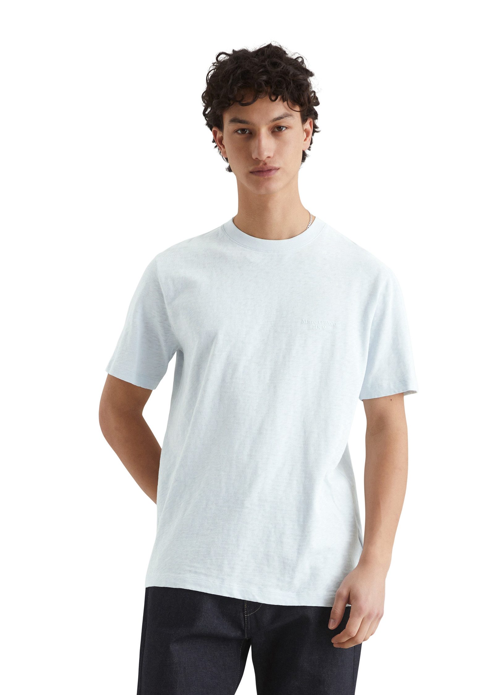 Marc O'Polo DENIM T-Shirt mit leicht günstig online kaufen