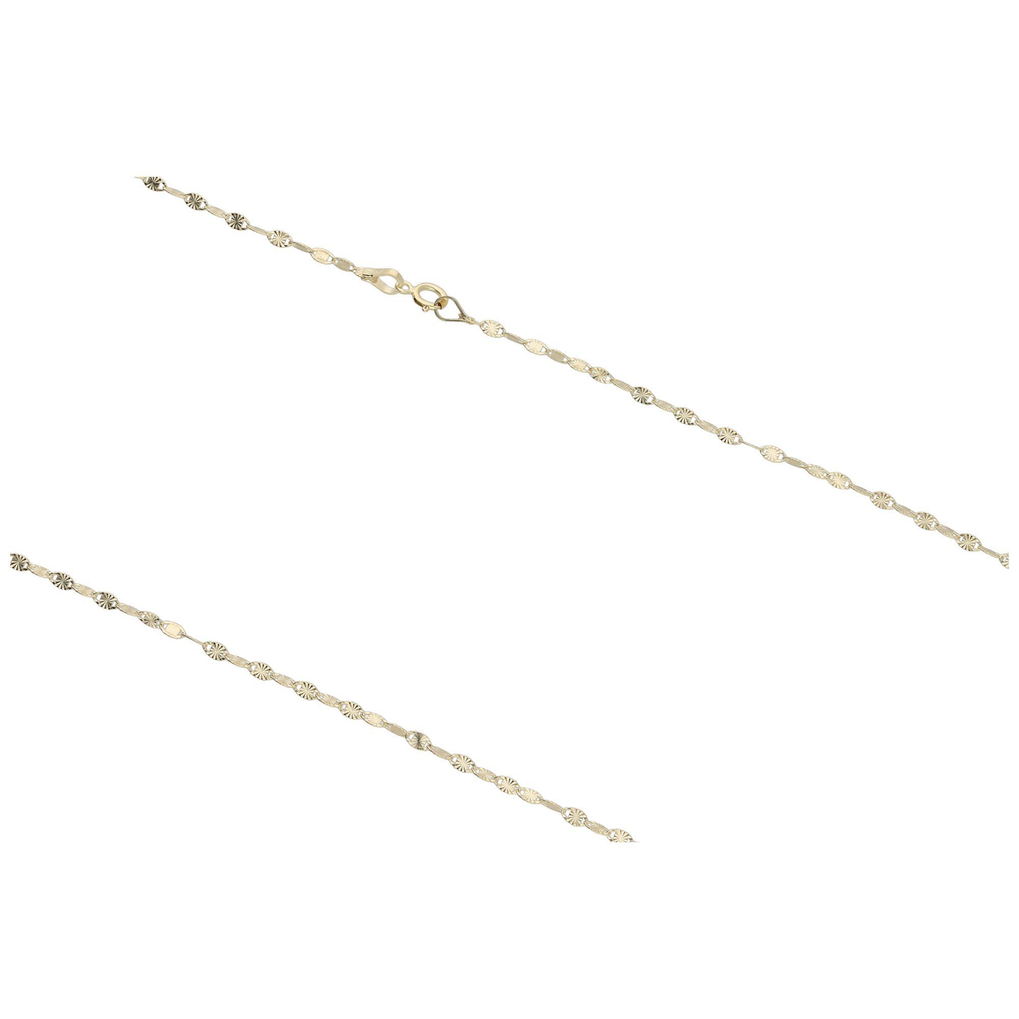 Luigi Merano Goldkette Fantasiekette mit Sternverschnitt, günstig online kaufen
