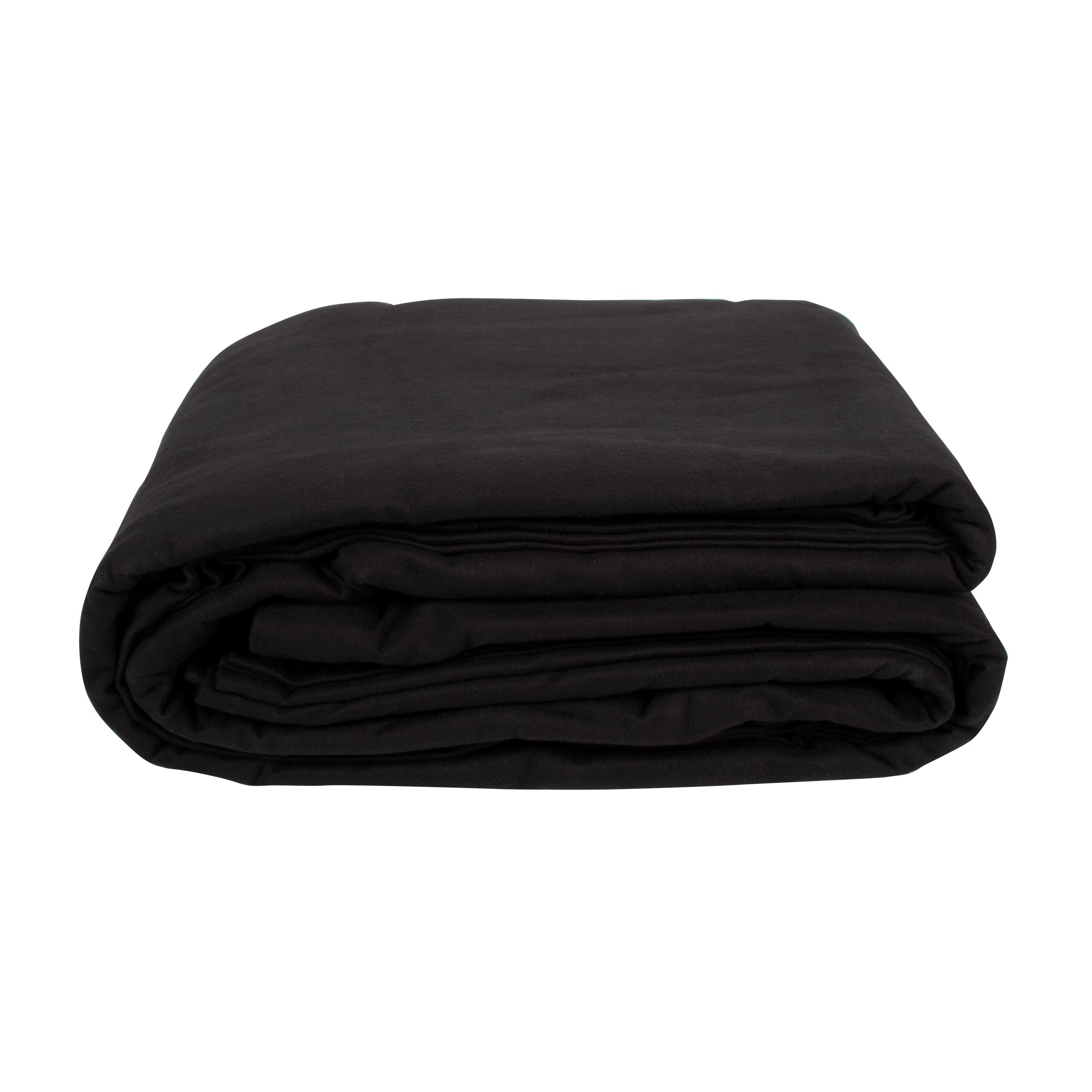 lightmaXX Gerüst, (Bühnenmolton 3m Schwarz 300cm Breite Hochwertig Made in Germany 100% Baumwolle B1 Zertifiziert, Zubehör für Licht und Bühne, Molton), Bühnenmolton, Schwarz, Hochwertig