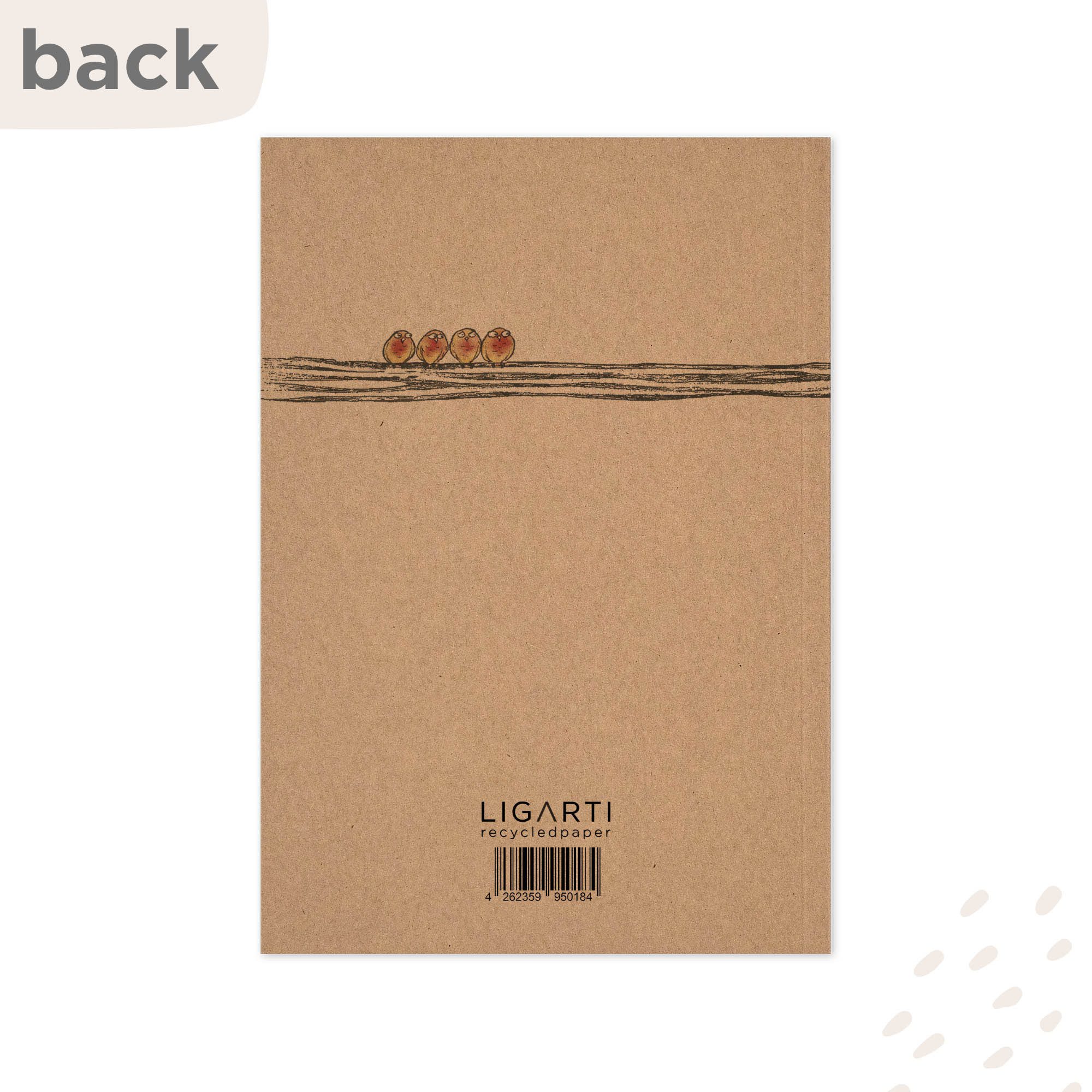 Thumbnail - Ligarti Notizbuch Notizbuch - Faultier