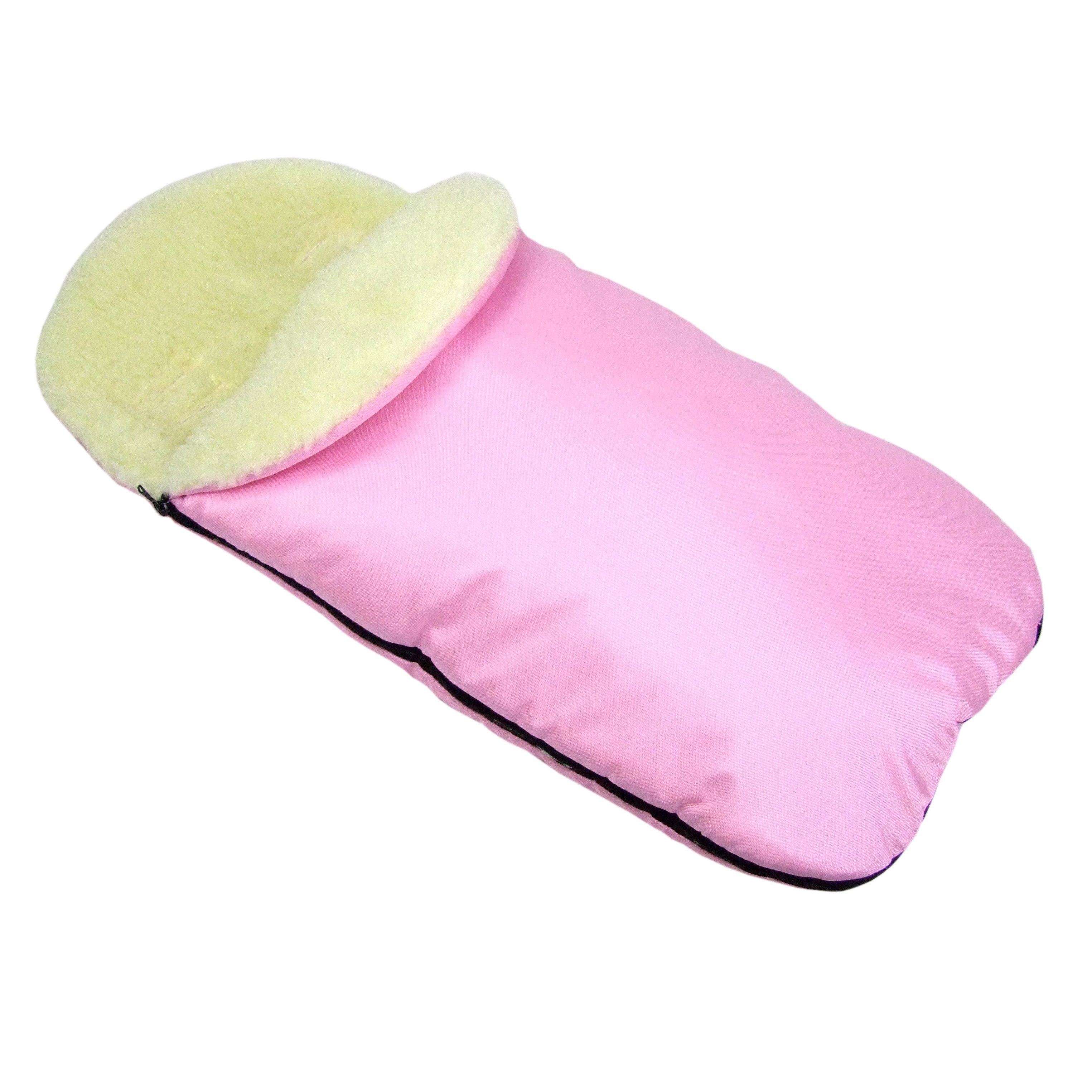 BambiniWelt by Rafael K. Fußsack Winterfußsack Fußsack für Babyschalen universal mit Lammwolle