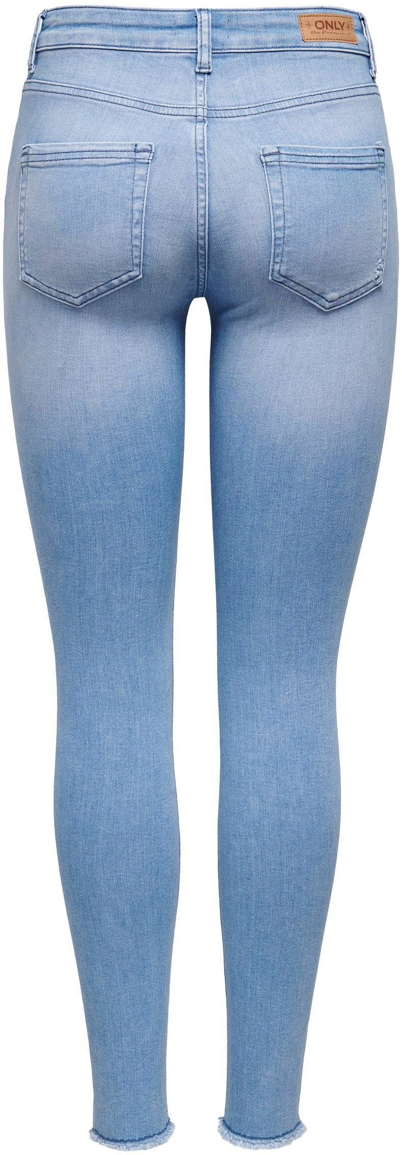 LIFE Hellblau ONLBLUSH ONLY Skinny-fit-Jeans