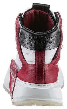 A.S.98 Hilfi Plateausneaker, Schnürschuh, High Top-Sneaker, Chunky Boot mit Kontrastbesätzen