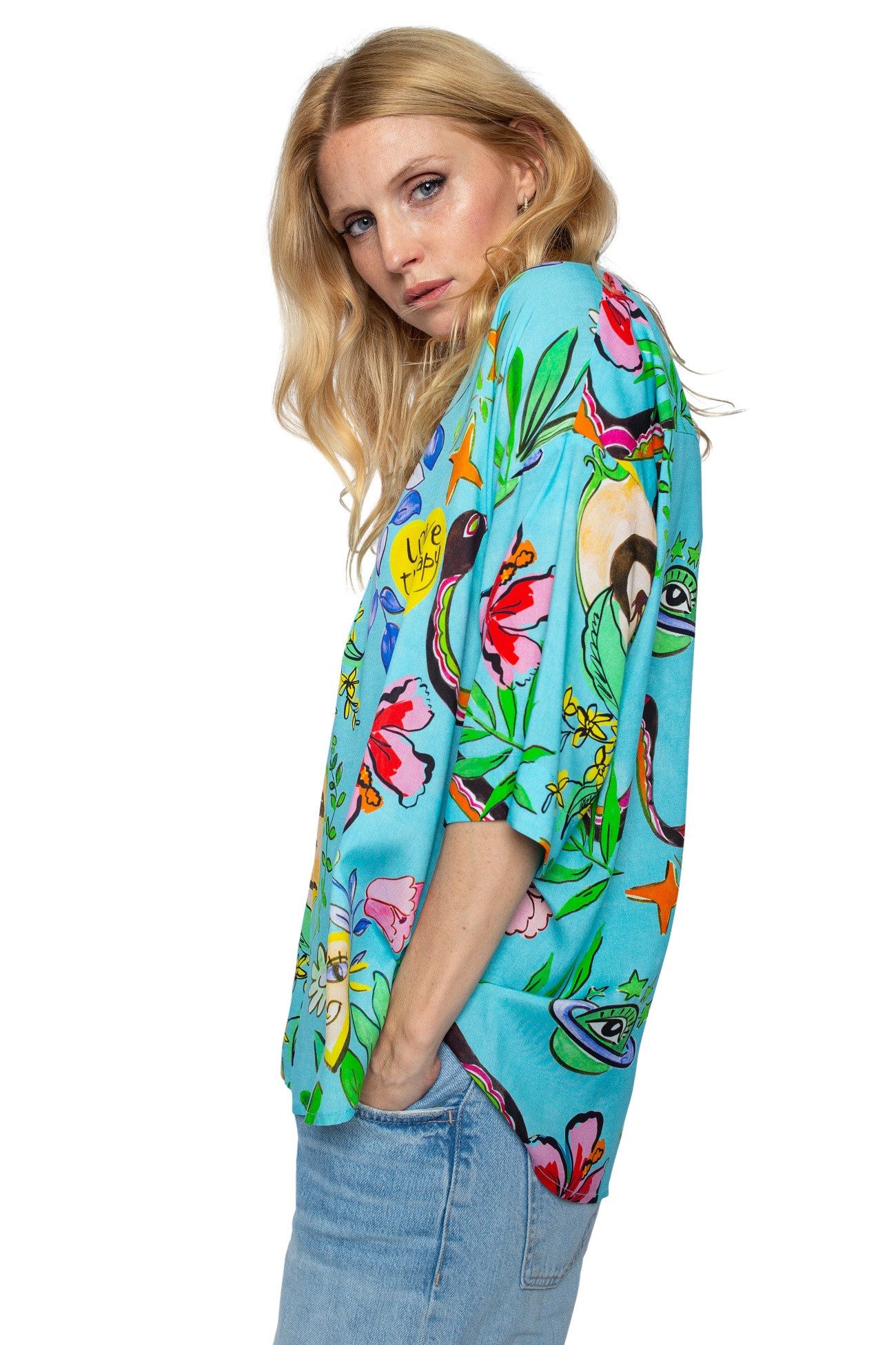 Emily Van Den Bergh Schlupfbluse Damenbluse 8502-370 günstig online kaufen