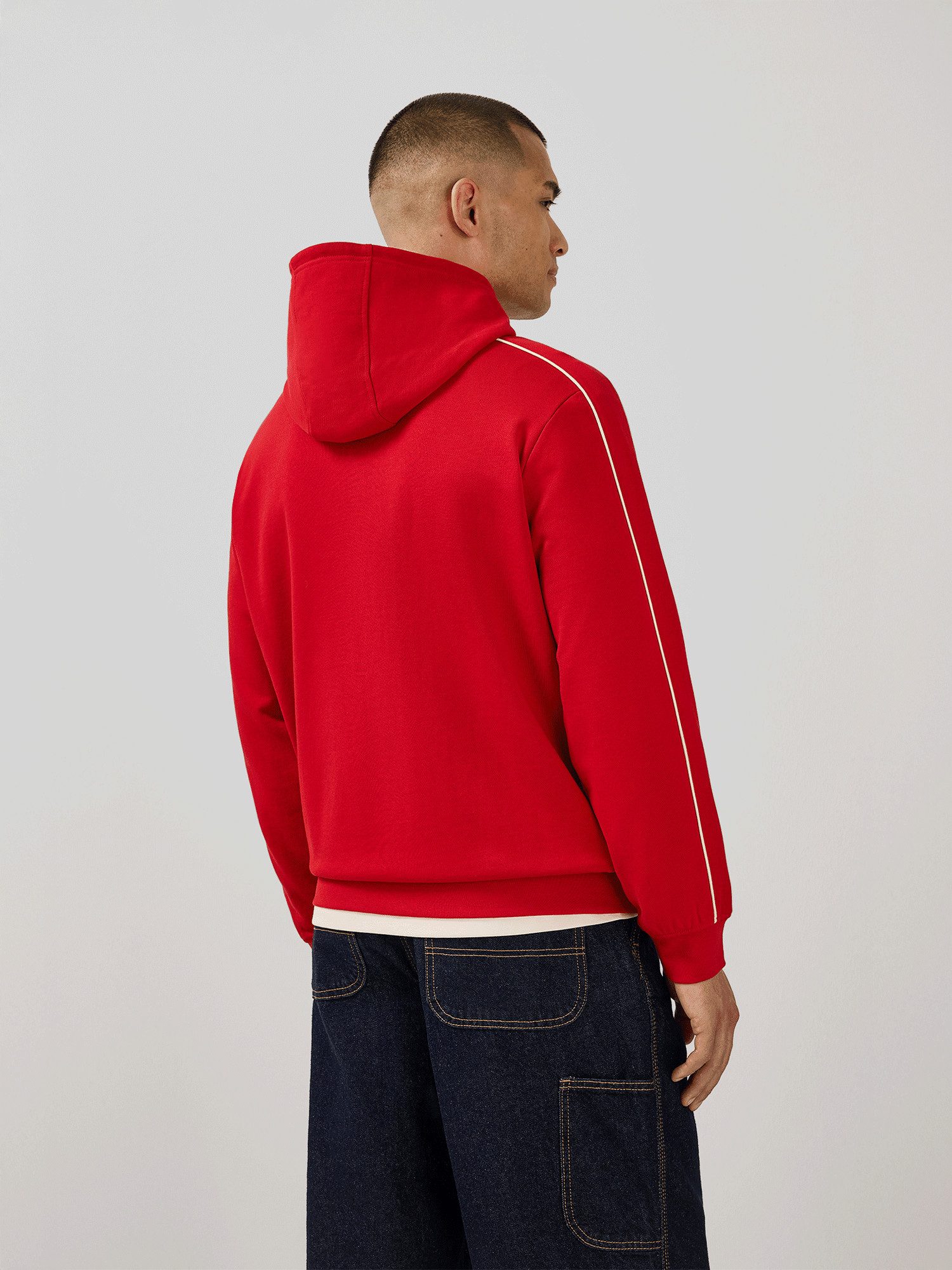 FC Bayern München Kapuzensweatjacke FC Bayern München, Zip-Hoodie Essentials, Herren, Rot