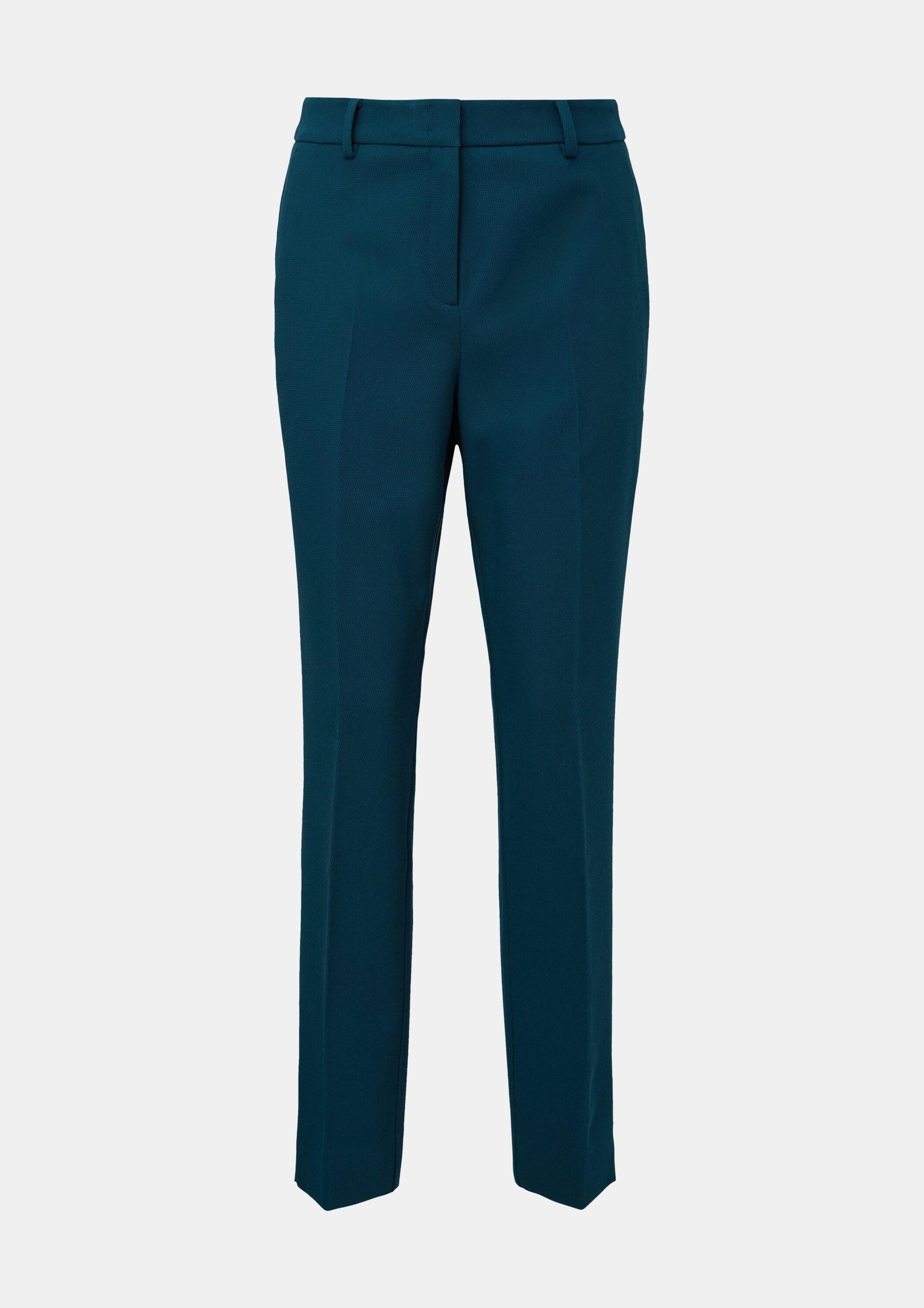 comma Chinos Hose Slim: Hose mit Dobby-Struktur