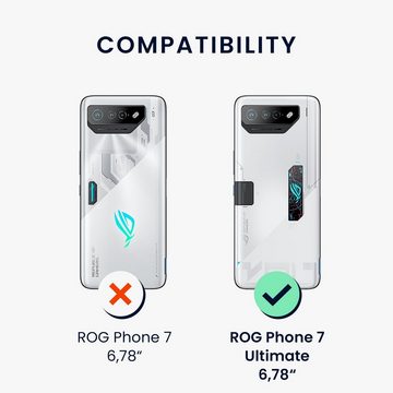 kwmobile Handyhülle Crystal Hülle für Asus ROG Phone 7 Ultimate TPU Silikon Case mit Ecken, TPU Silikon Case mit Ecken Schutz