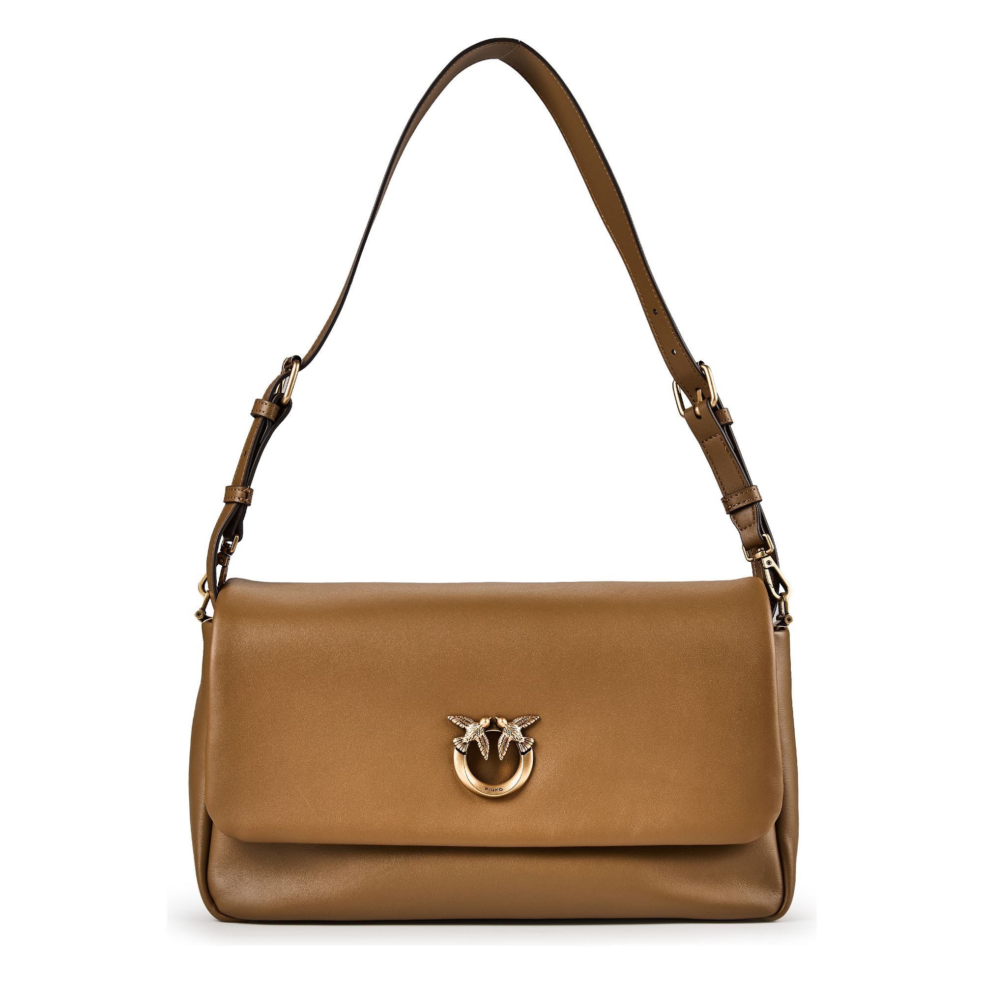 PINKO Schultertasche Click Soft Classic, Leder