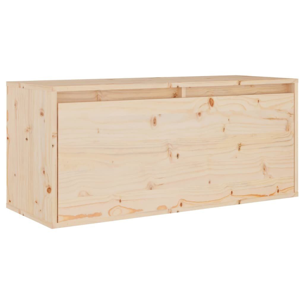 vidaXL Kiefer TV-Schränke Massivholz Stk. Natur (8-St) 8 TV-Schrank