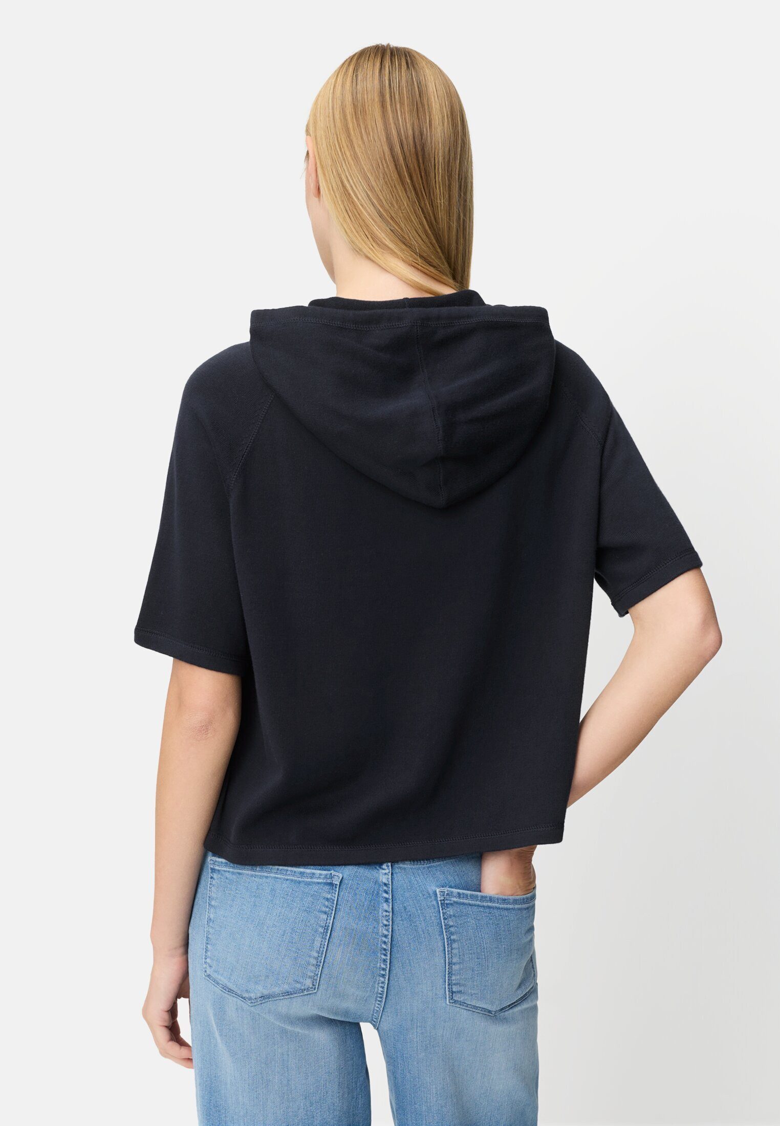 camel active Kapuzenpullover mit Kapuze Kurzarm (1-tlg)