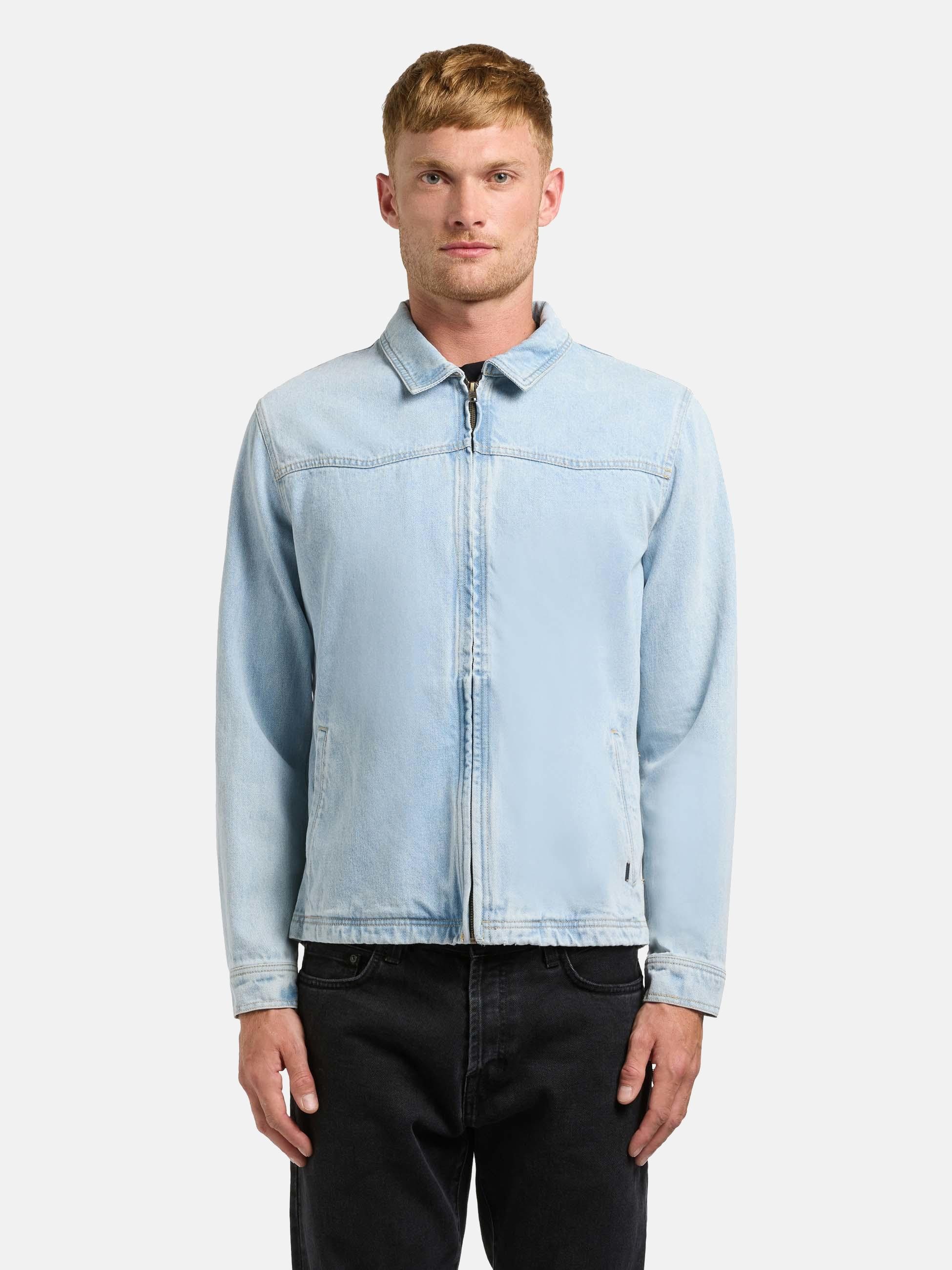 khujo Funktionsjacke Reilly (1-St) Jeansjacke für den Übergang