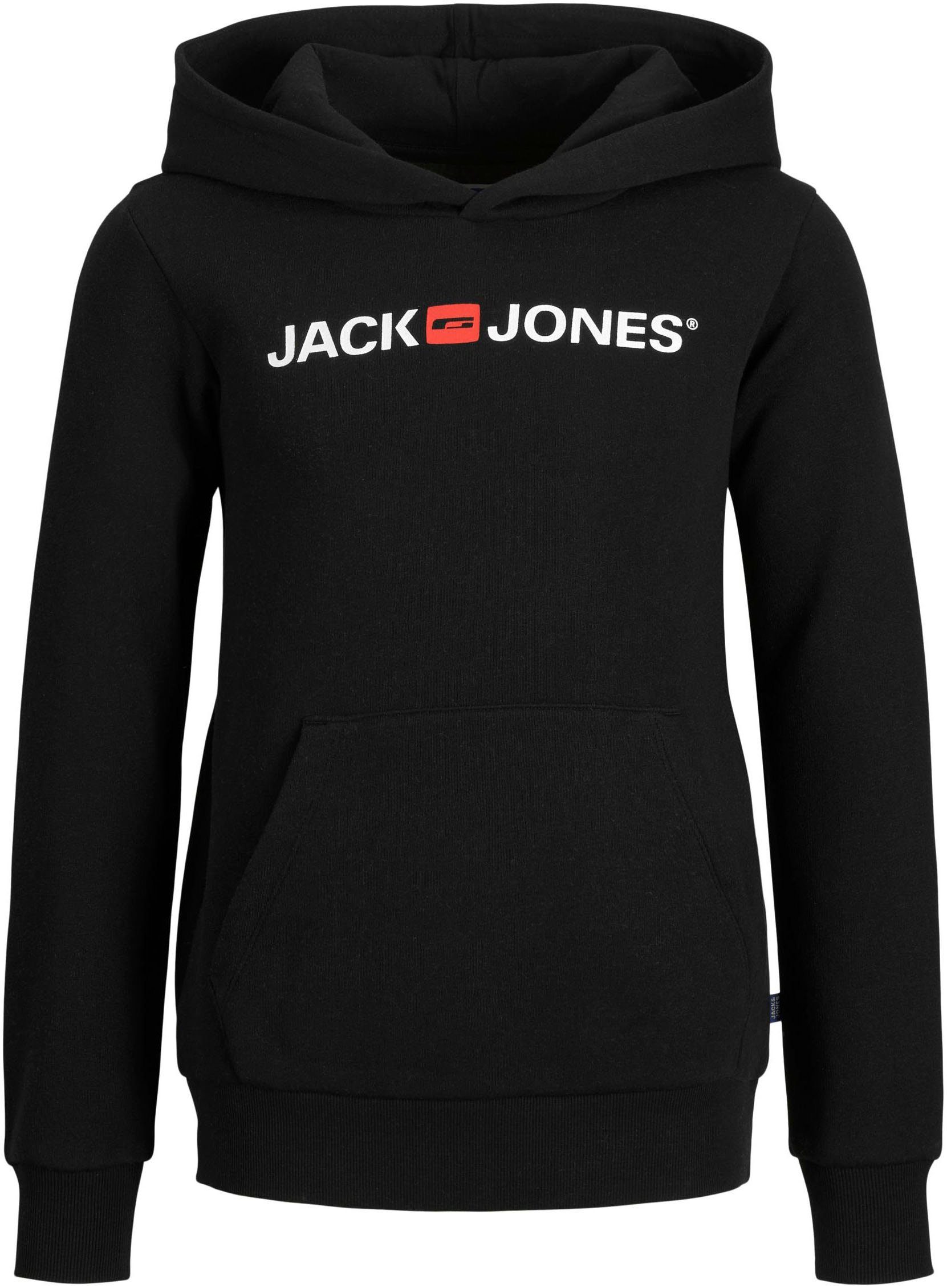 Jack Jones Junior & Schwarz Kapuzensweatshirt