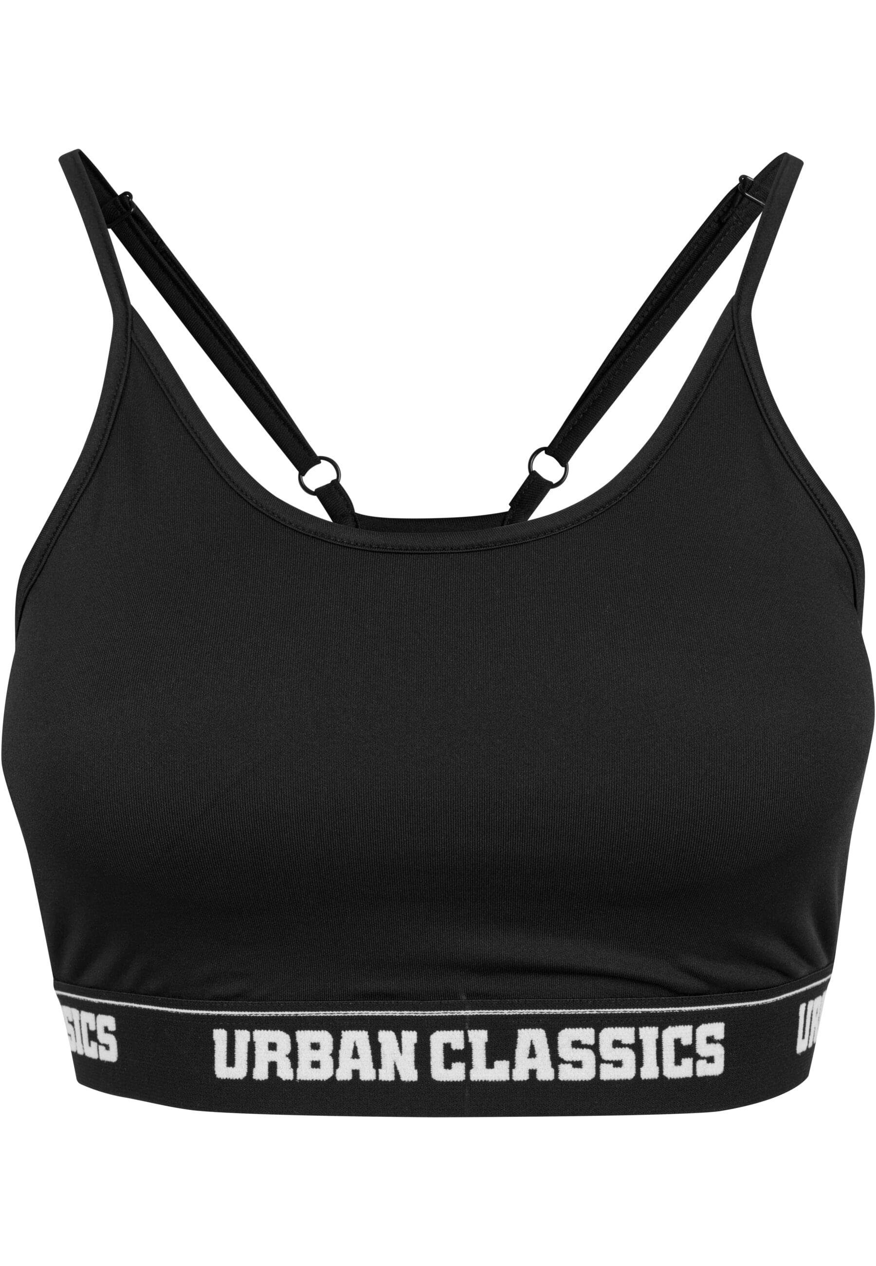 URBAN CLASSICS TB1659 black Ladies Sport-BH Sports Bra Damen Sports
