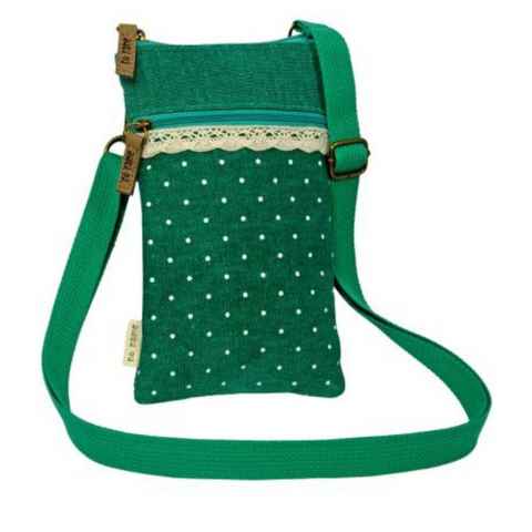 Beauty Thinxx Mini Bag MINI CROSSBAG Handytasche "Punkte" (1-tlg), Die Handytasche ist ideal für einen Ausflug in die City geeignet.