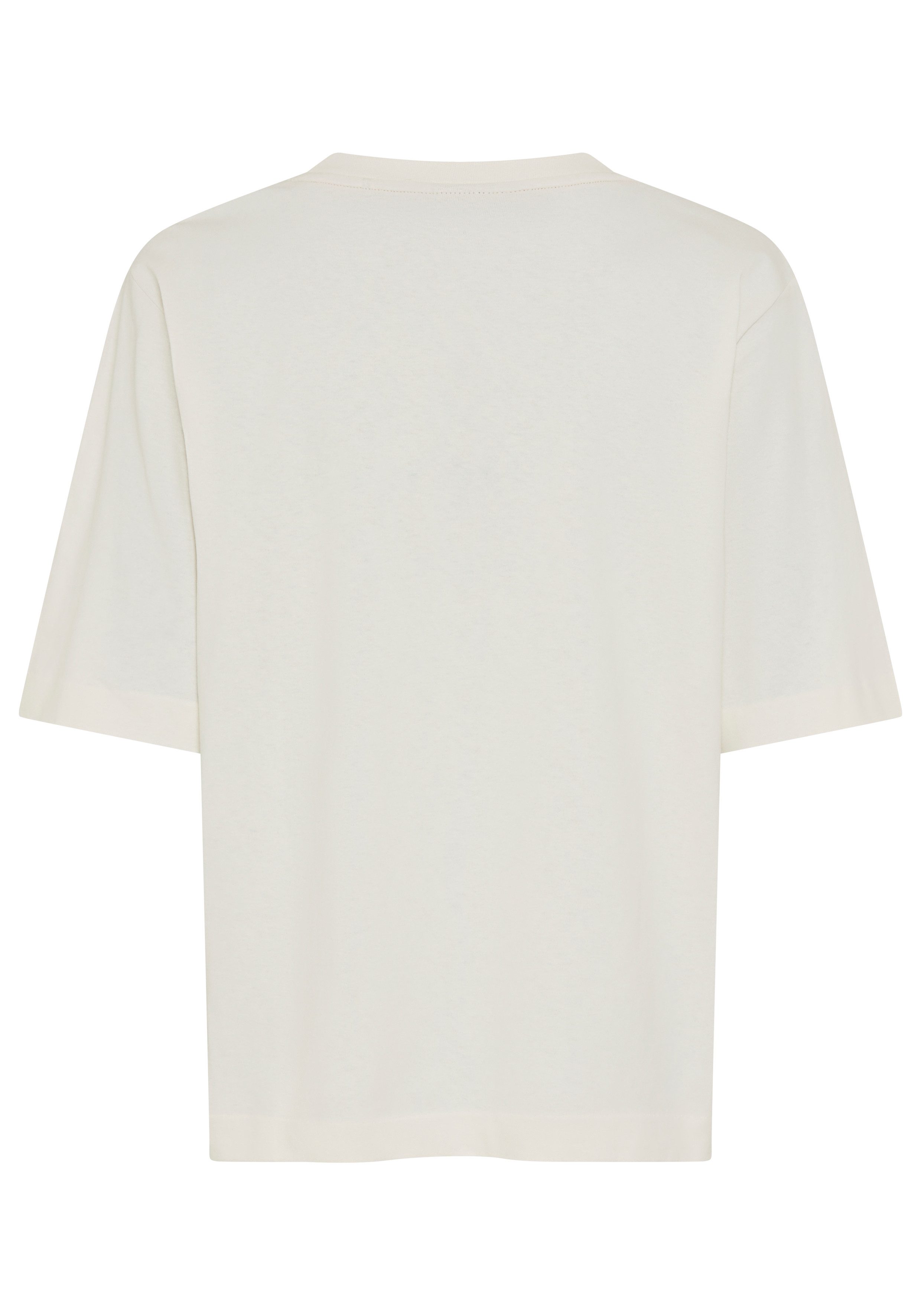 BOSS ORANGE T-Shirt Eregular Premium Damenmode mit Logo-Detail, Relaxed Fit