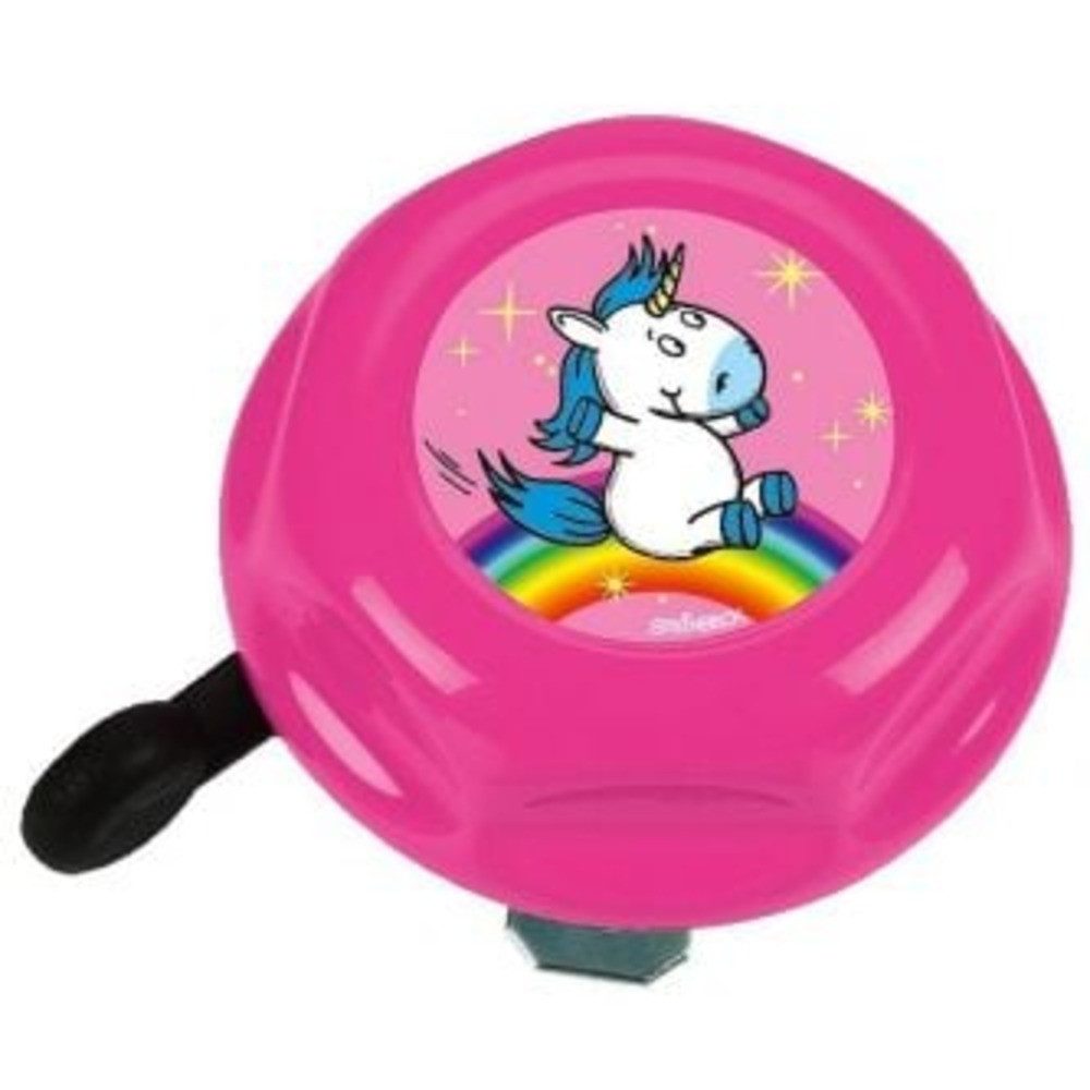 Bike Fashion Fahrradklingel ♫♫ Kinder Klingel Unicorn, Einhorn, Ø 55mm
