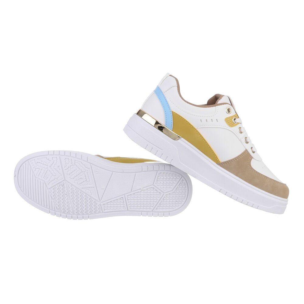 Ital-Design Damen Low-Top Freizeit Sneaker (85878405) Flach Sneakers Low in günstig online kaufen