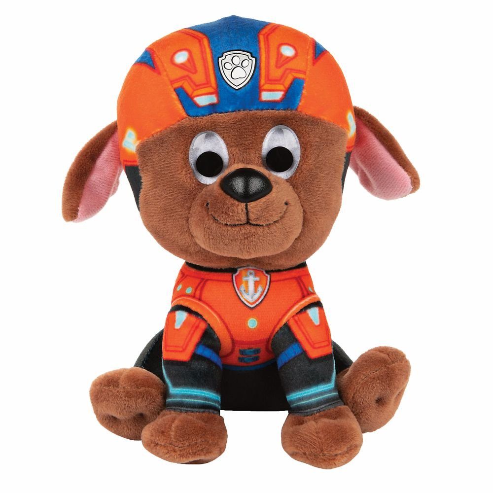 PAW PATROL Plüschfigur Plüsch-Figuren Paw Patrol 15 cm Welpen Softwool Hunde The Movie Zuma