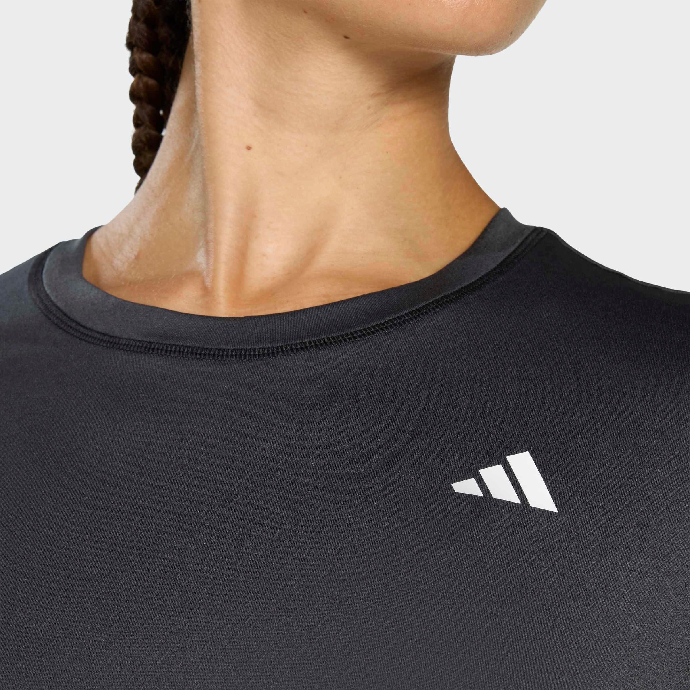 adidas Performance T-Shirt WORKOUT ESSENTIALS für Erwachsene, mit Rundhalsausschnitt, ohne Verschluss, aus Polyester