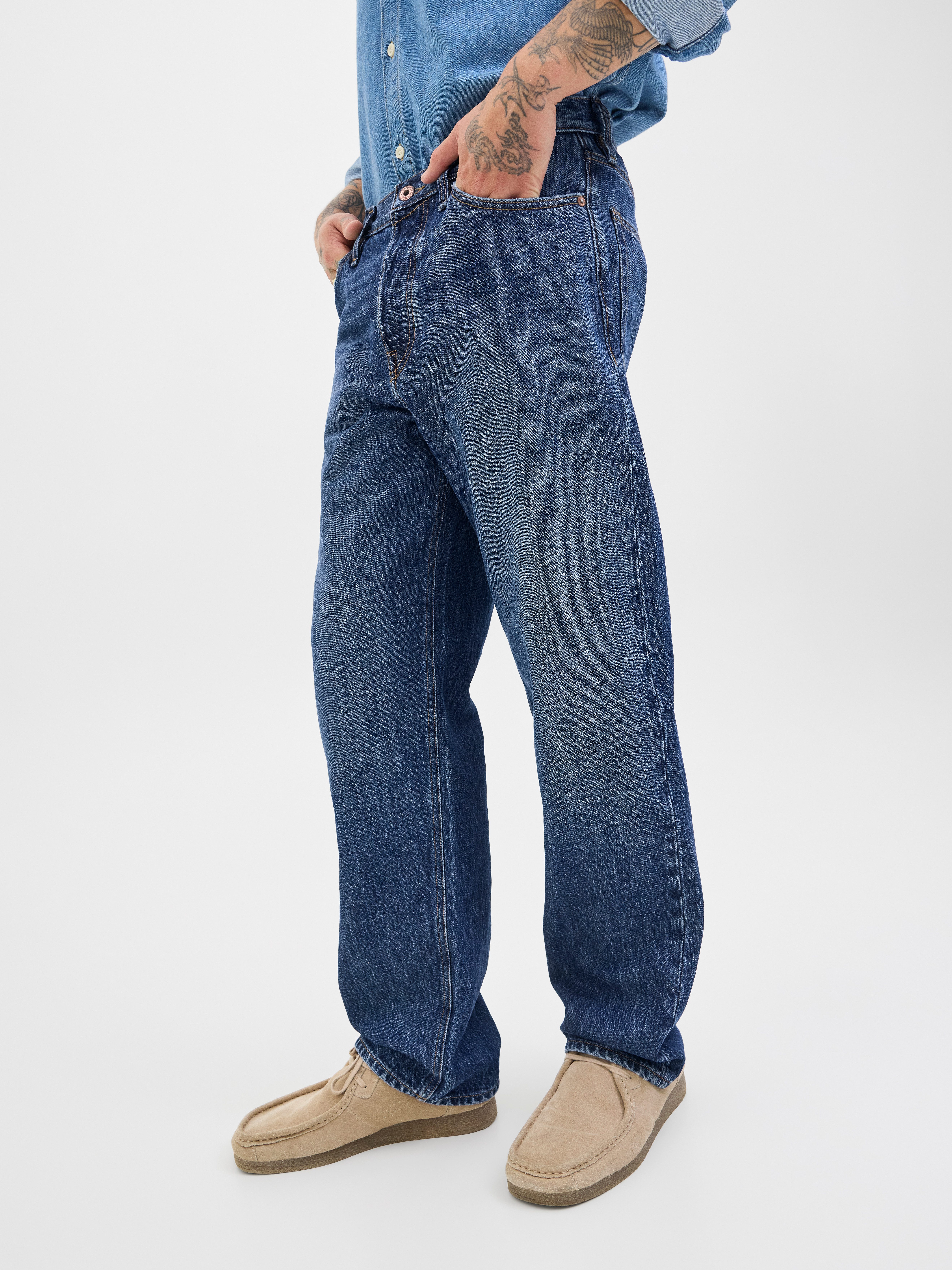 Jack & Jones Relax-fit-Jeans JJIEDDIE JJCOOPER günstig online kaufen