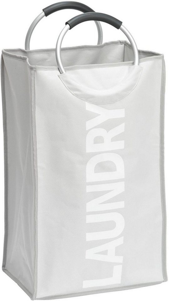 WENKO Wäschetasche »Stone« (1 Stück), Flexibler Wäschekorb online