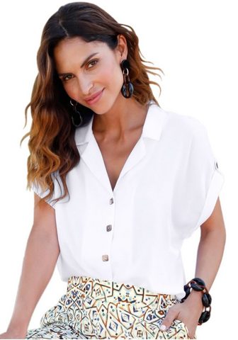 CLASSIC INSPIRATIONEN Блуза с декоративный пуговицы