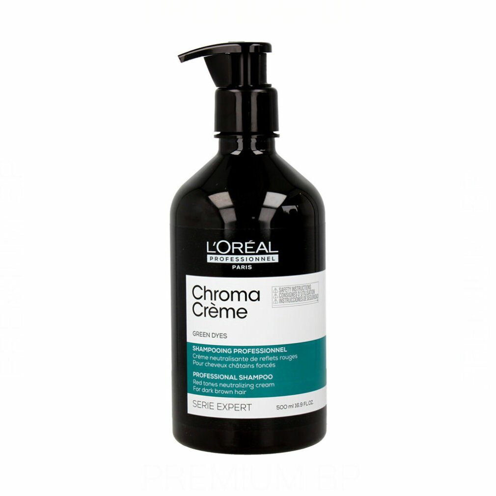 Haarshampoo Chroma Crème Green Dyes Professional Shampoo 500ml
