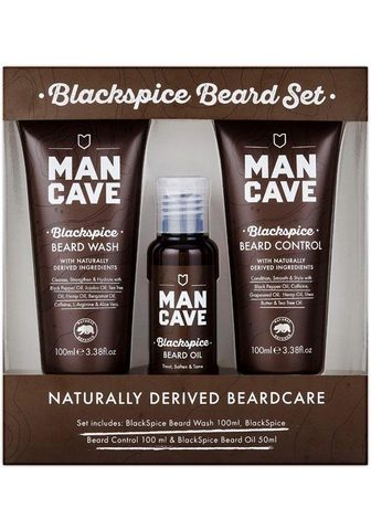 MAN CAVE Bartpflege-Set "Blackspice Beard ...