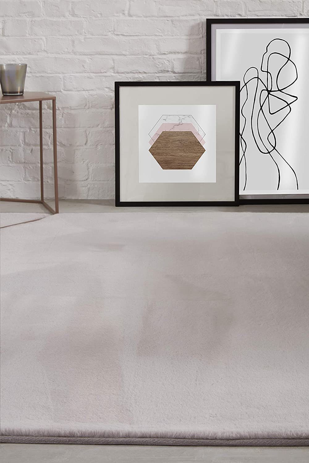 Mozato Fellteppich Stockholm, Rechteck, Höhe: 30 mm, Kunsfell