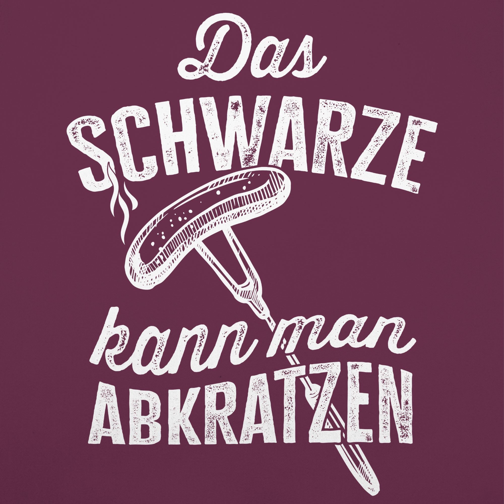 Shirtracer Kochschürze Das Schwarze kann man günstig online kaufen