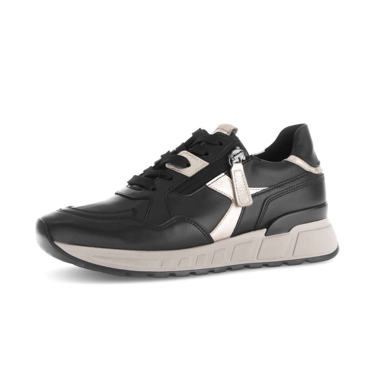 Gabor Sneaker low Materialmix Leder Sneaker günstig online kaufen