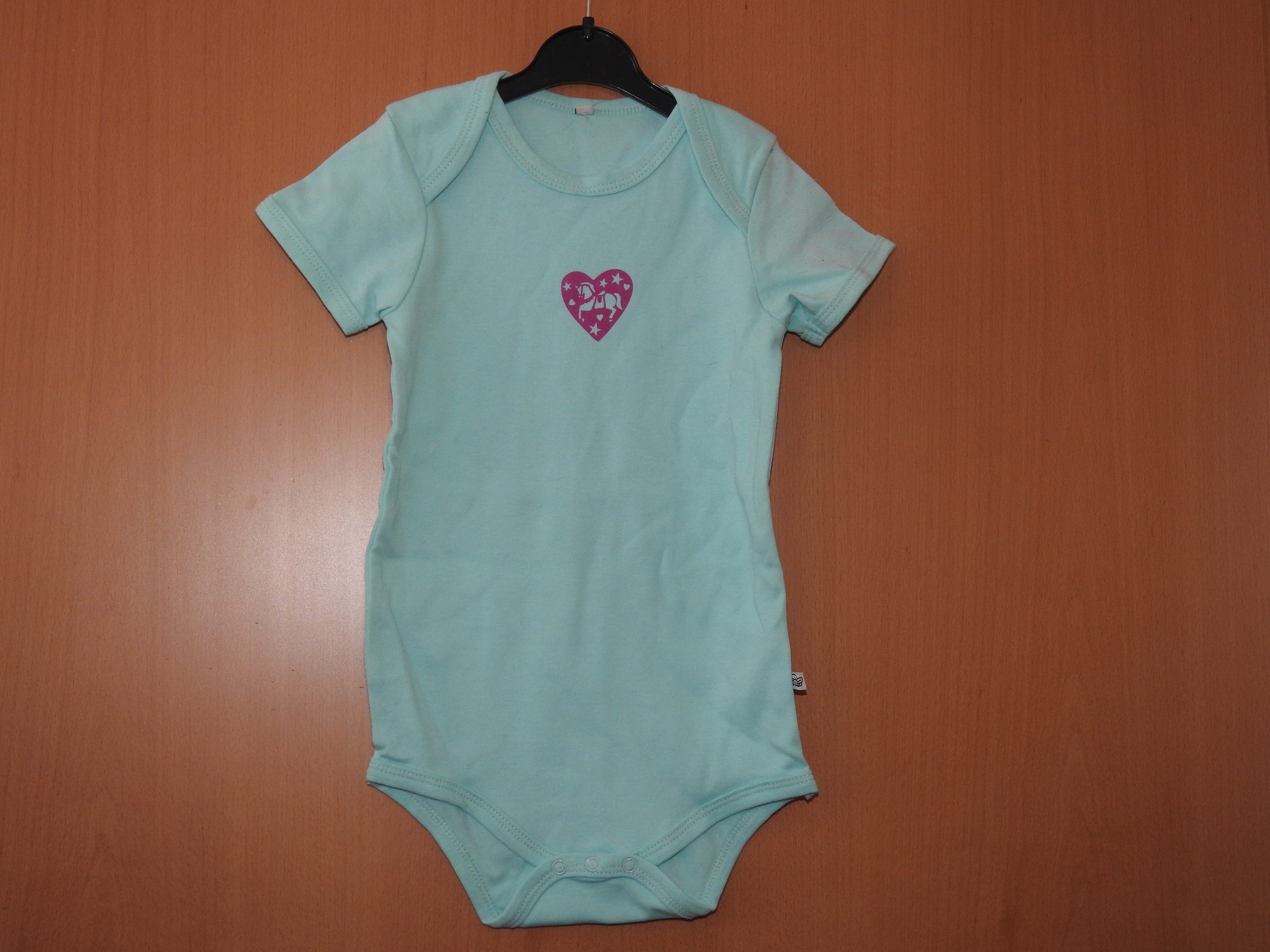 Brands4Kids Kurzarmbody Pferdeherz