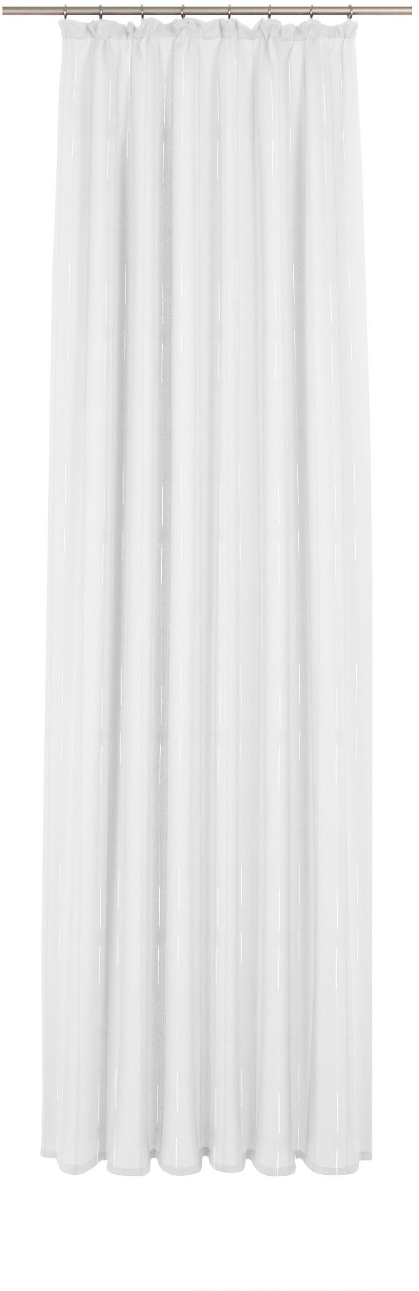 Wirth Gardine Undine (1 St), Faltenband, halbtransparent